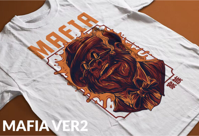 Mafia Ver 2 T-Shirt Design