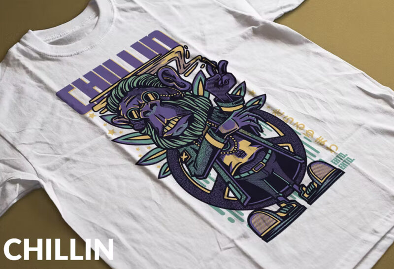 Chillin Premium T-Shirt Design