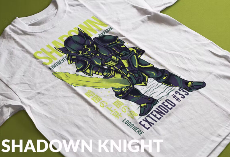 Shadown Knight T-Shirt Design