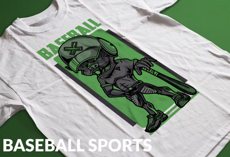 Baseball Sports T-Shirt Design