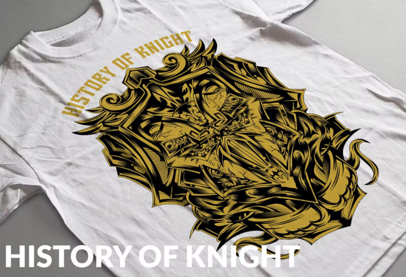 History of Knight T-Shirt Design