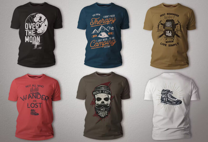 T-Shirt Designs Collection. Part 1