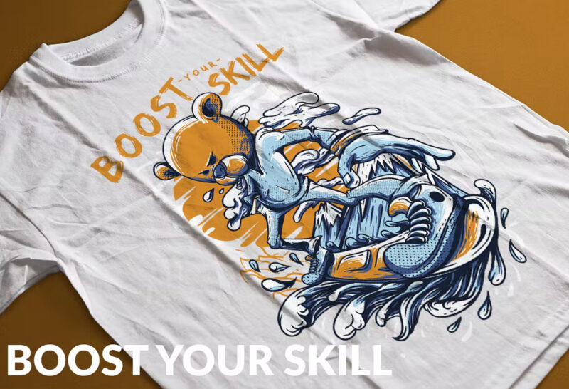 Boost Your Skill T-Shirt Design