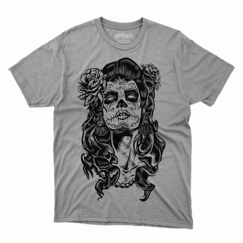 La Calavera Catrina Drawing Day of the Dead, skull