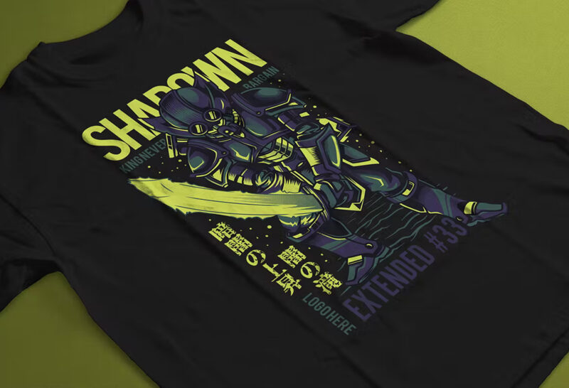Shadown Knight T-Shirt Design