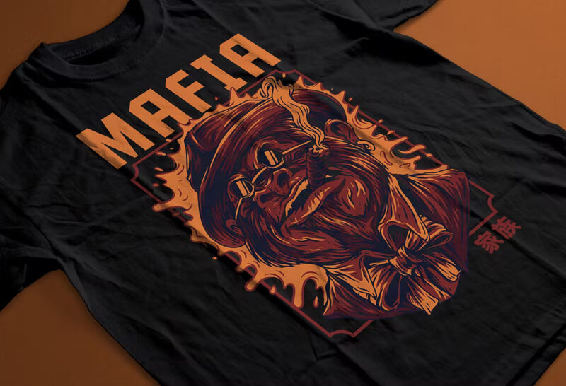 Mafia Ver 2 T-Shirt Design
