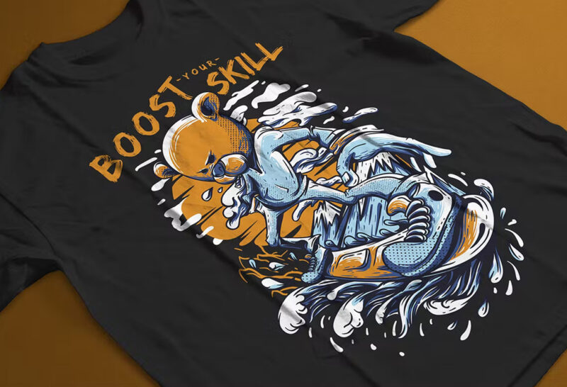 Boost Your Skill T-Shirt Design