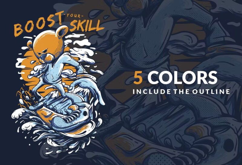 Boost Your Skill T-Shirt Design