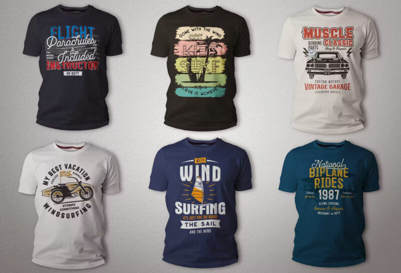 T-Shirt Designs Collection. Part 1