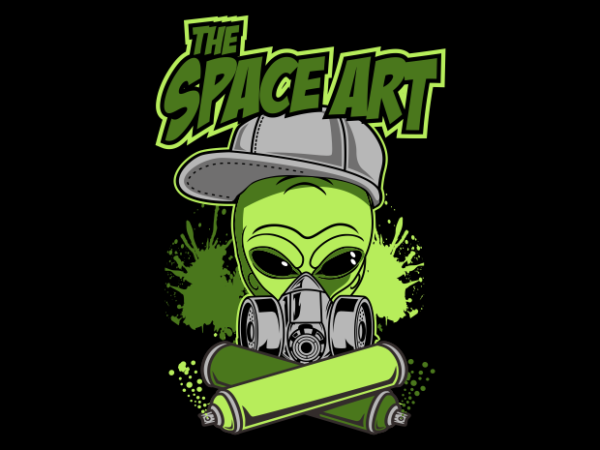 The space art t shirt designs for sale