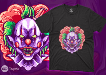Scary Clown – Illustration