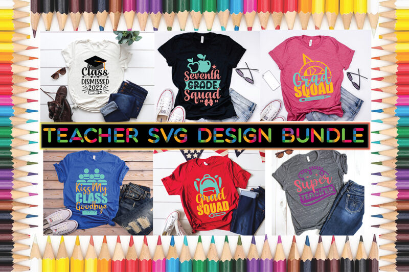 Teacher Svg Design Bundle