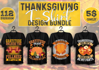 Thanksgiving T-shirt Design Bundle