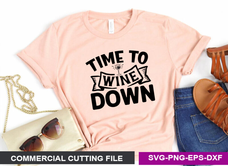 Wine SVG T shirt Design Bundle