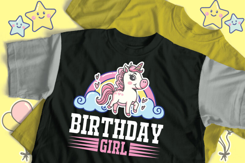 Unicorn T-shirt Design Bundle