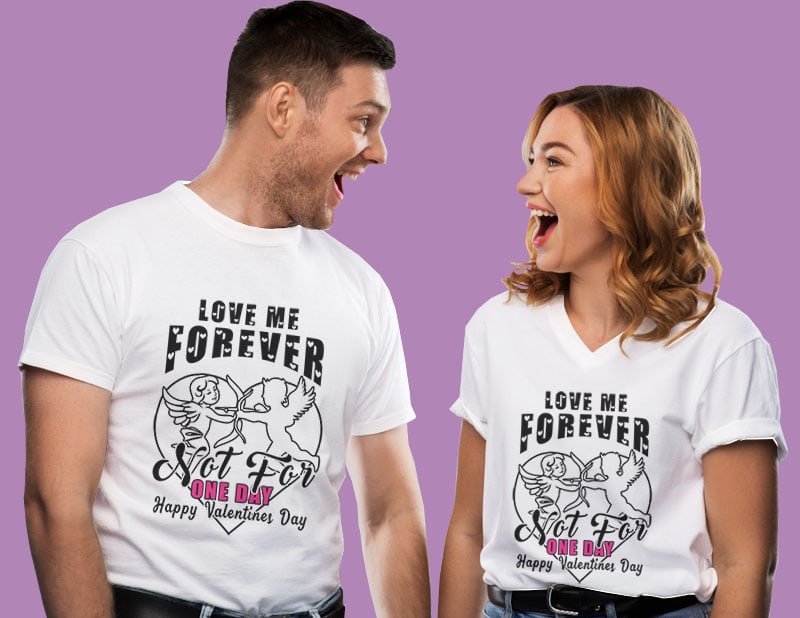 30 Valentine day tshirt designs bundle editable