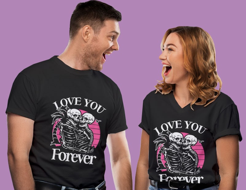 36 Valentine day tshirt designs bundle editable