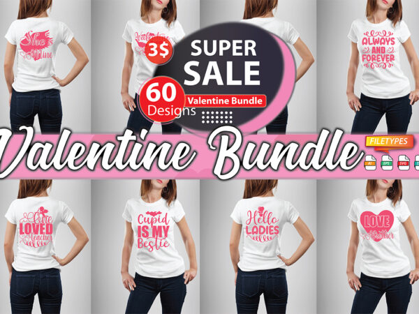 Valentine bundle t shirt vector art