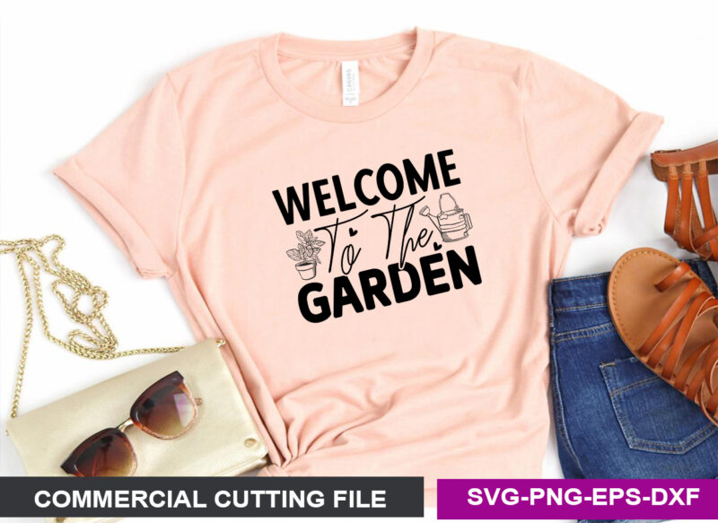 Welcome to the garden SVG