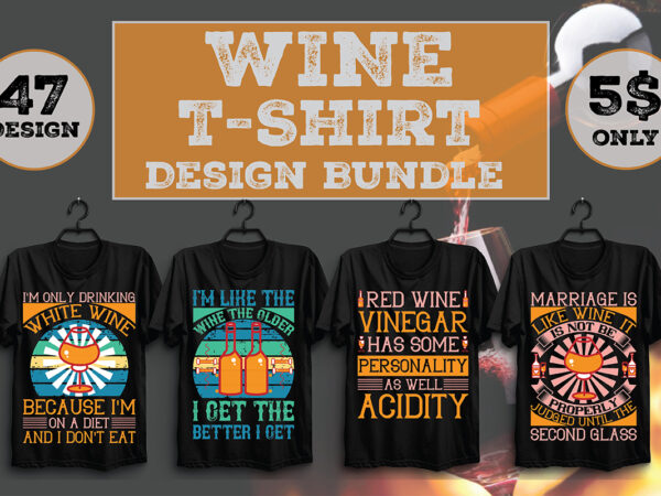 Wine t-shirt design bundle Wine t-shirt design bundle