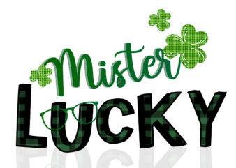 Lucky St Patrick’s Day t shirt vector graphic