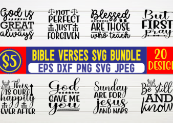 Bible svg designs bundle in ai png svg cutting printable files, jesus, christian, religious, bible verse, bible, bible svg, funny, believe, family, white, xmas, merry christmas, elf, grinch, unicorn, santa,