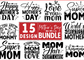 Mother’s Day SVG Design Bundle