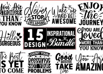 Inspirational SVG Design Bundle