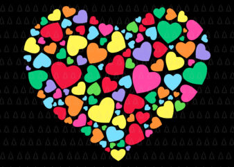Hearts Kids School Valentines Day Svg, Hearts Valentines Day Svg, Valentines Day Svg graphic t shirt