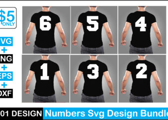 Numbers Svg Design Bundle