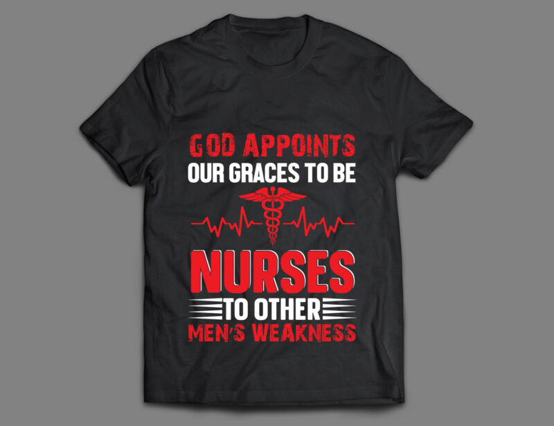 Nurse T shirt Design Bundle