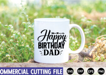 happy-Birthday-Dad- SVG