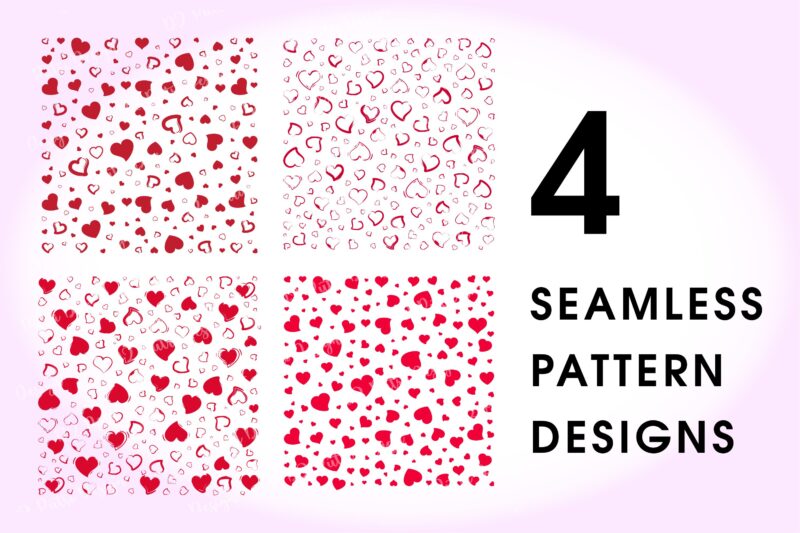 love Heart svg, Valentines day svg, Hearts seamless pattern t shirt, mug designs, t shirt designs