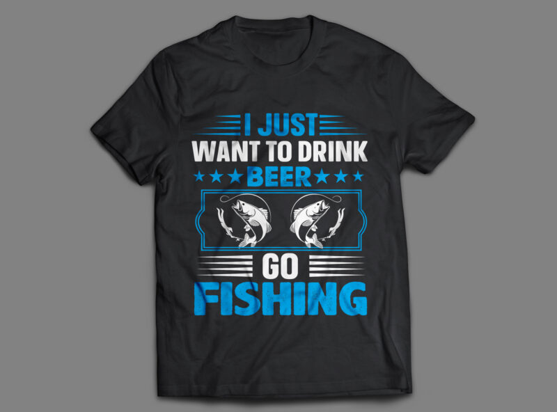 Fishing T shirt Design Bundle