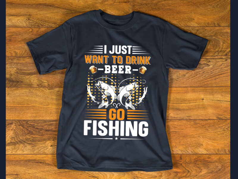 Fishing T shirt Design Bundle