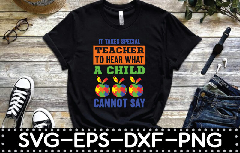 it takes special teacher to hear what a child cannot say