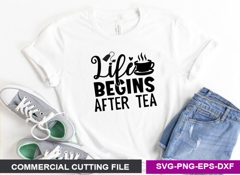 Tea SVG T shirt Design Bundle