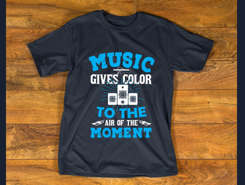 Music T shirt Design Template