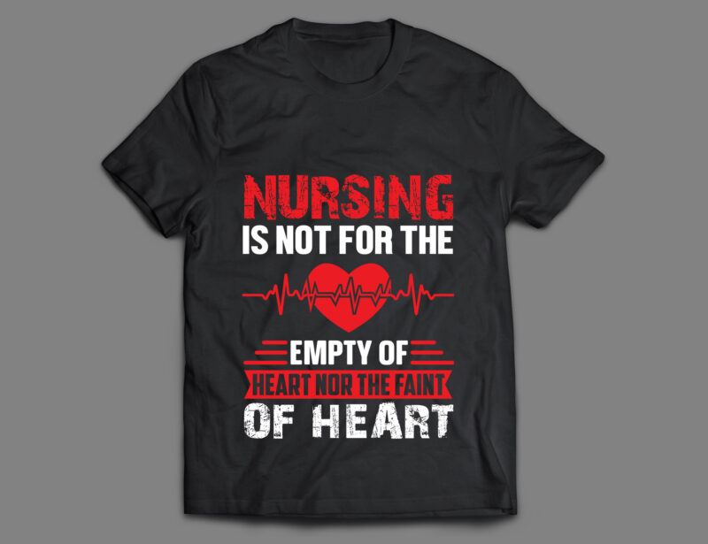 Nurse T shirt Design Bundle