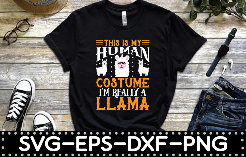 this is my human costume i’m really a llama