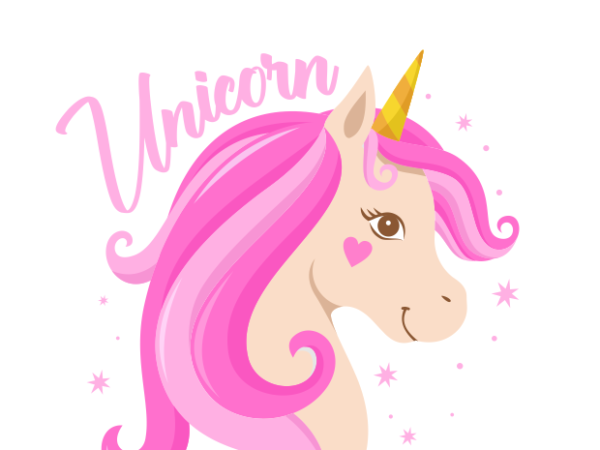 Unicorn t-shirt design for sale