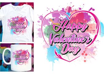 happy valentines day t shirt design, valentines day sublimation designs,
