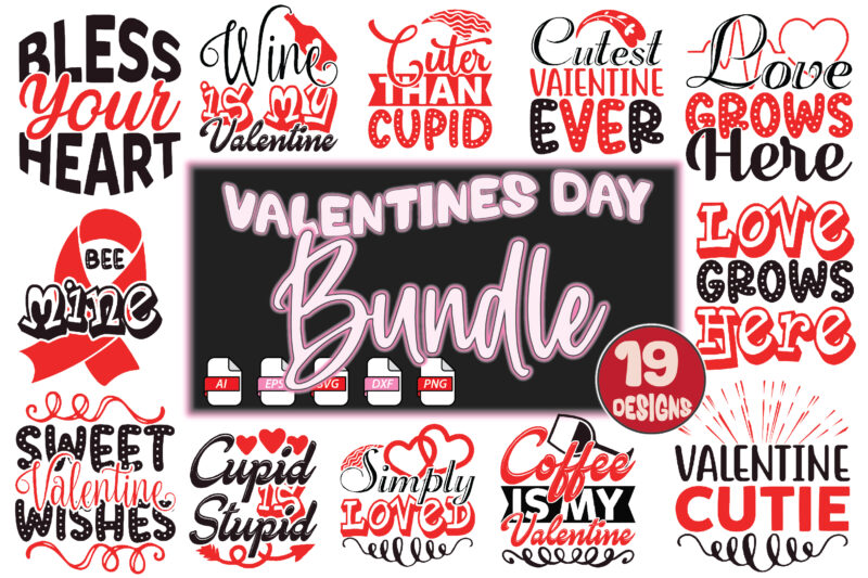 Valentine SVG Bundle