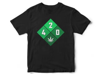 Weed T-Shirt design, marijuana, weed leaf, natural