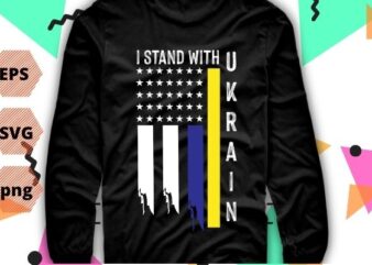 I stand with Ukraine vintage usa american flag T-shirt design vector editable, I stand with Ukraine, vintage, usa, american flag, T-shirt design, vector editable,
