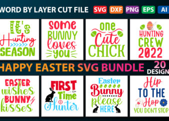Happy Easter SVG Bundle, Easter SVG, Bunny Face SVG, Easter Bunny svg, Easter Egg svg, Easter png, Spring svg, Layered svg Cut Files graphic t shirt