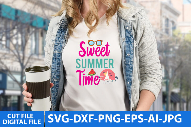 Sweet Summer Time Svg Design