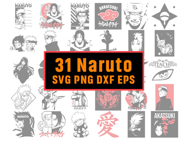 Akatsuki Svg, Naruto Svg, Logo Akatsuki Svg, Anime Svg, Manga Anime Svg,  Svg, Png Dxf Eps Pdf File