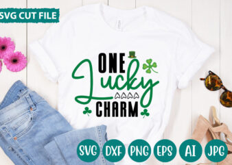 One Lucky Charm svg vector for t-shirt