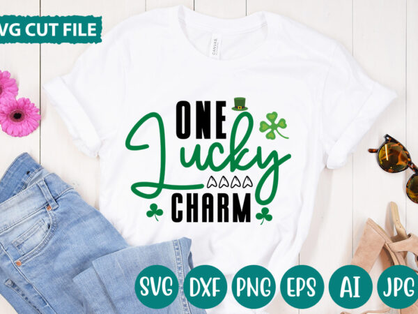 One lucky charm svg vector for t-shirt